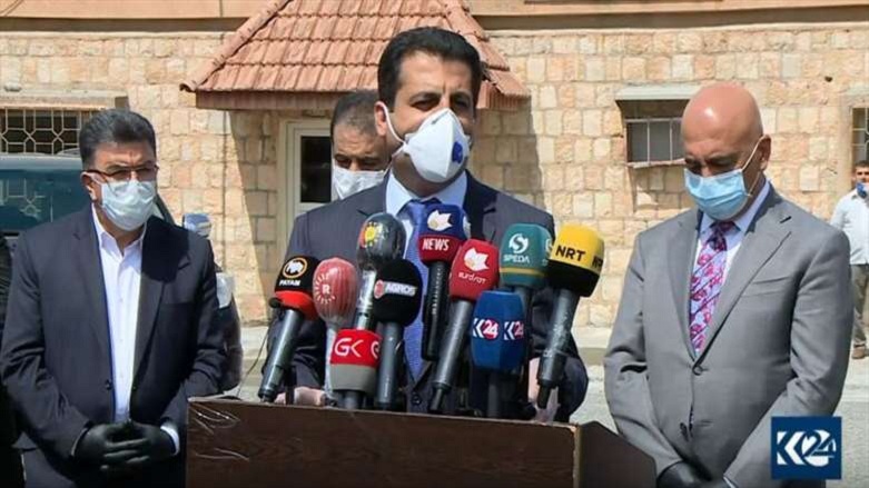 انجام روزانه‌ی ٧٠٠ آزمایش تشخیص کرونا در اقلیم کردستان